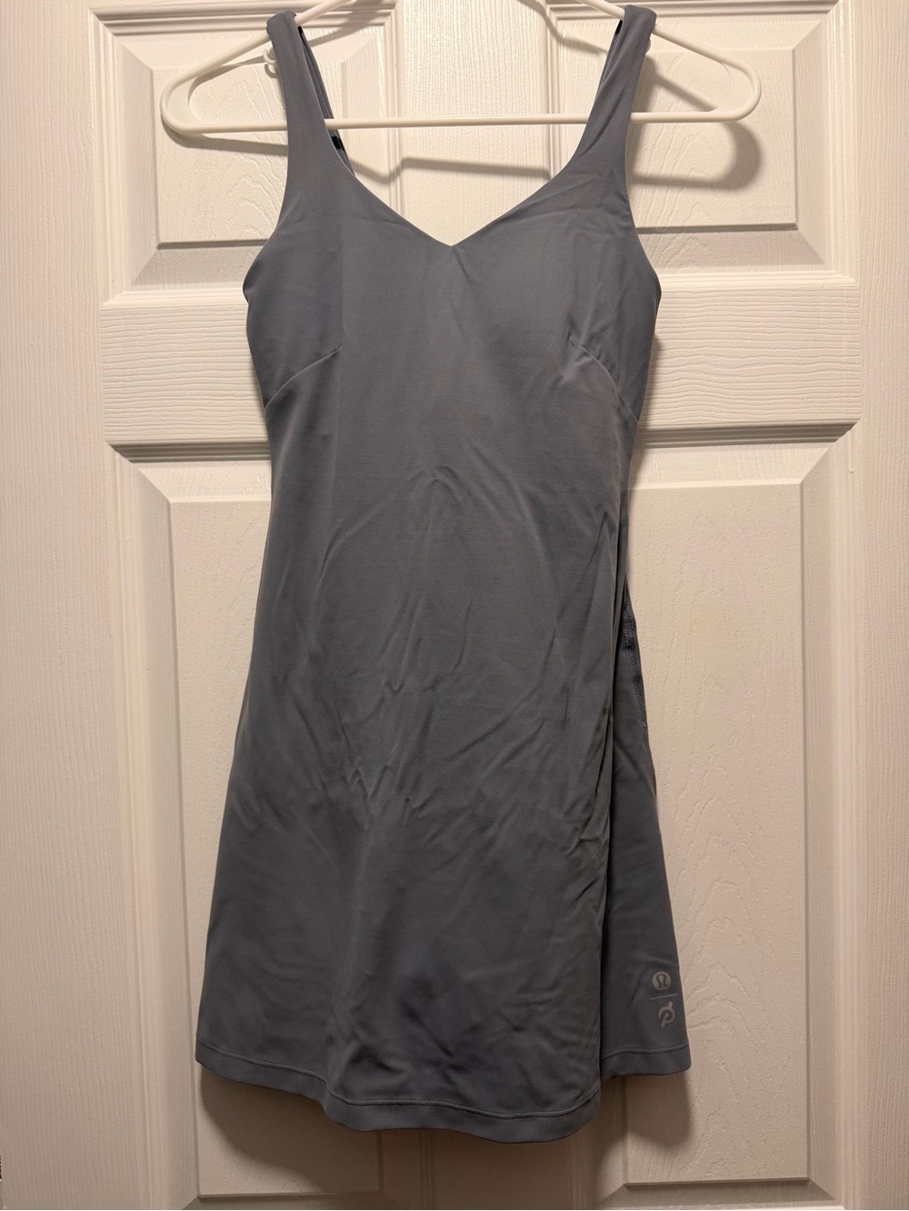 Lululemon Grey Athletic Dress with Shelf Bra
